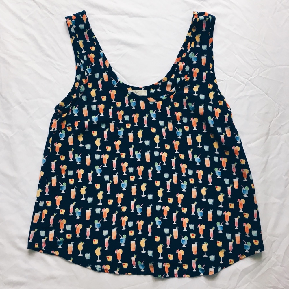 Joie Silk Cocktail Tank